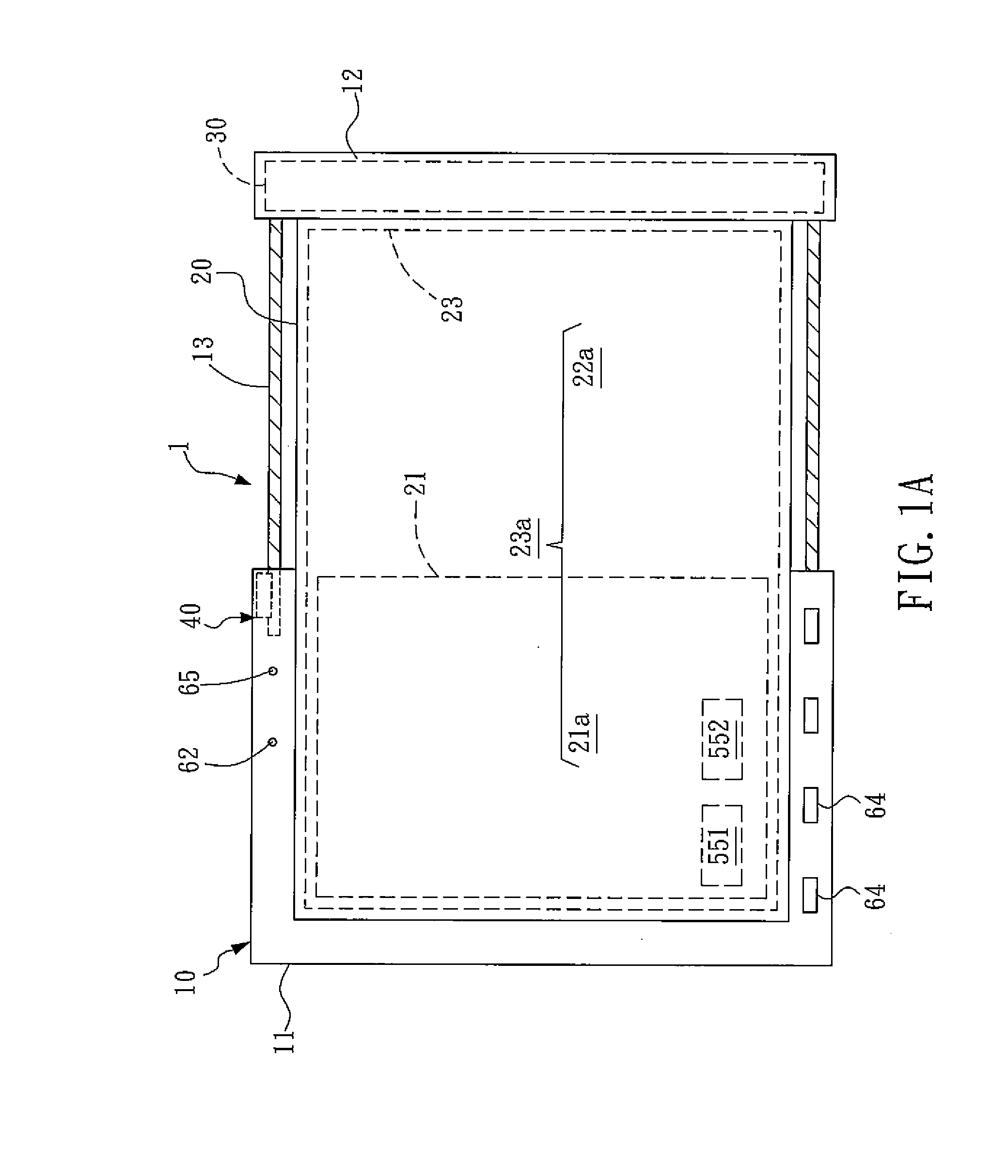 Hand-Held Electronic Device Having Rolled-Up Screen and Display Method Thereof