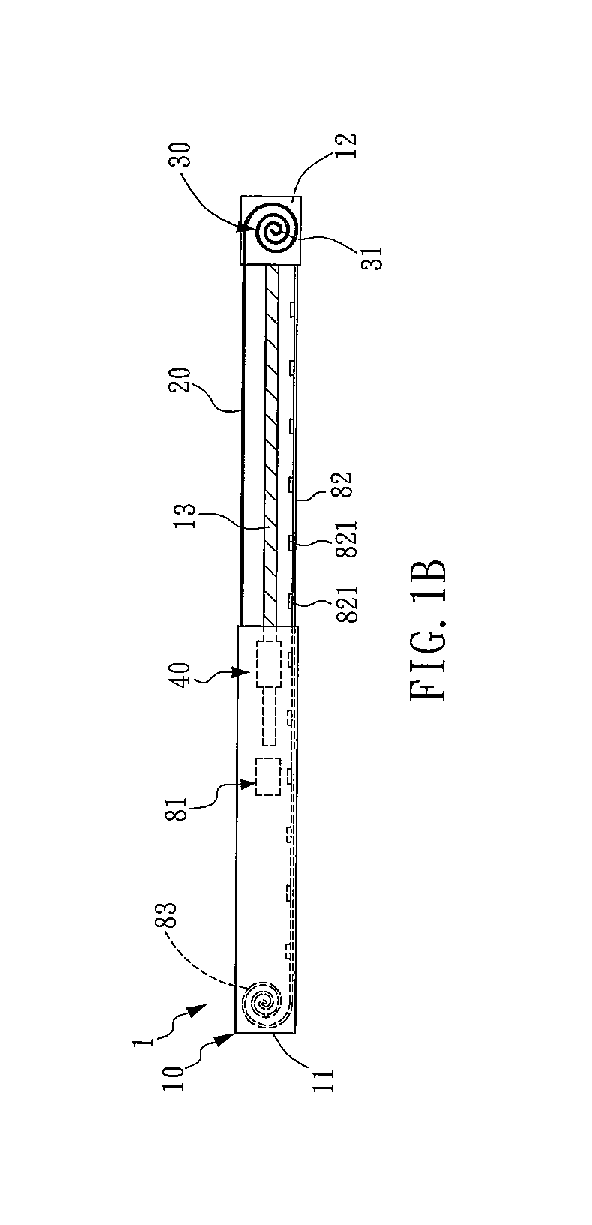 Hand-Held Electronic Device Having Rolled-Up Screen and Display Method Thereof