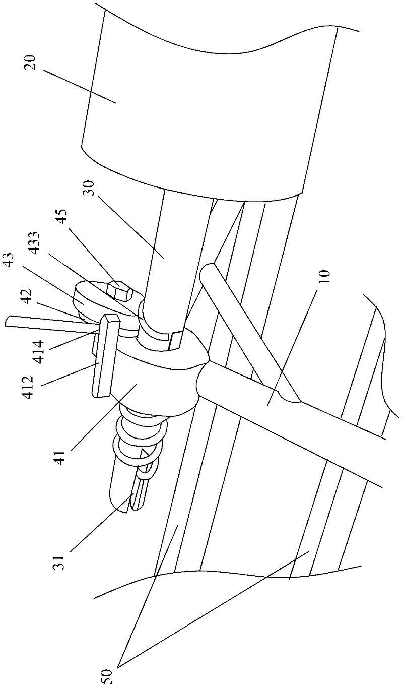 Spring winding device of lathe