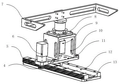 Automobile comb-moving type honeycomb