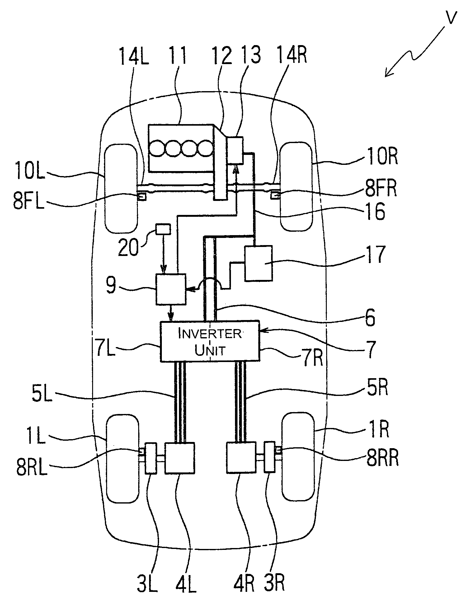 Drive apparatus for vehicle