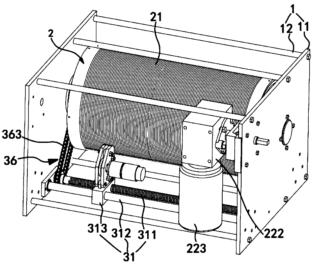 a winch