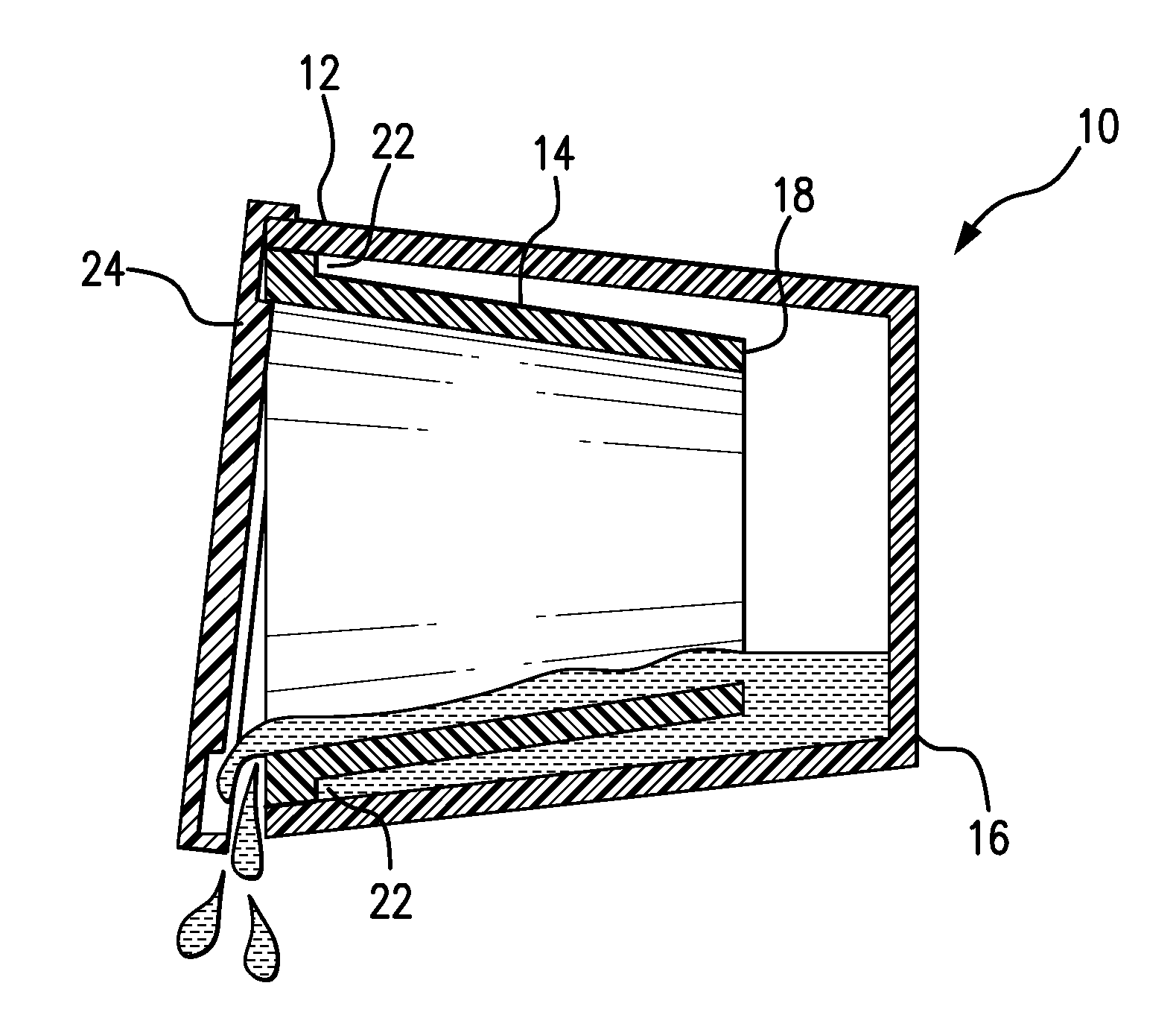 Urine specimen collection device