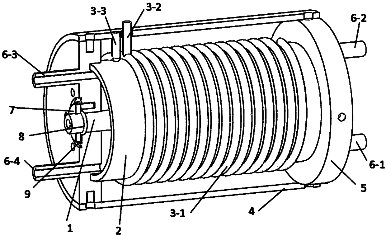 A coaxial gas discharge vacuum ultraviolet light source device