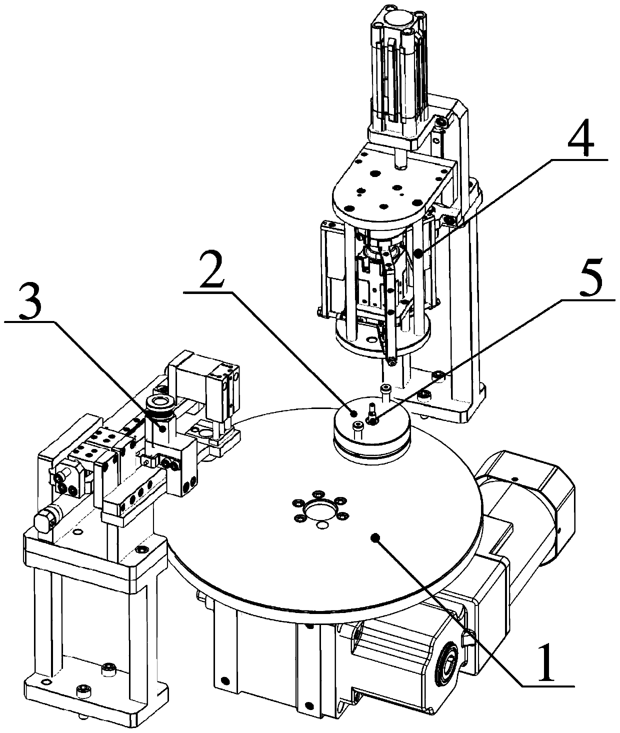 Automatic steel ball filling device