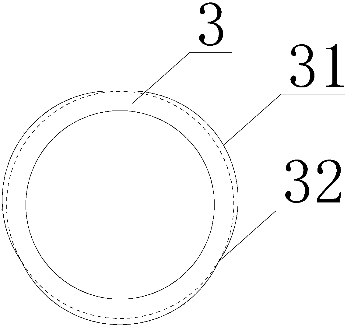 A rolling bearing with high toughness and high hardness