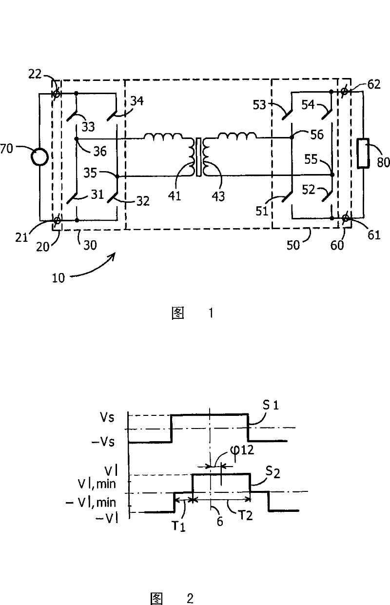 Method for operating a power converter in a soft-switching range