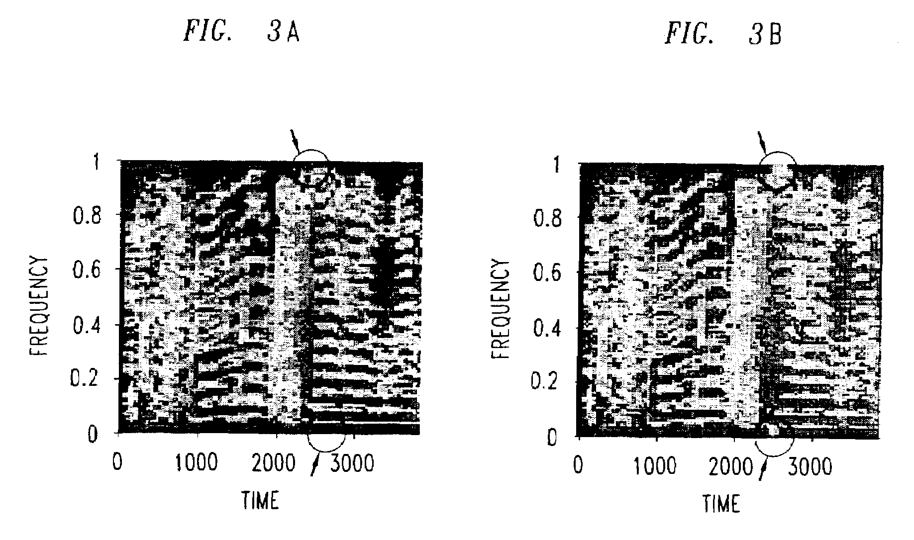 Method and apparatus for the detection of previous packet loss in non-packetized speech