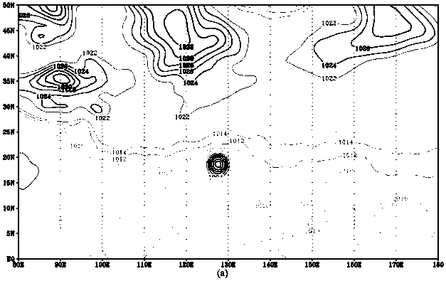 Tropical cyclone ensemble prediction method based on target system disturbance