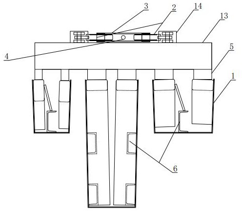 Tunnel water cable trench inner film shrinkage formwork, trolley and construction method of tunnel hydroelectric cable trench inner film shrinkage formwork