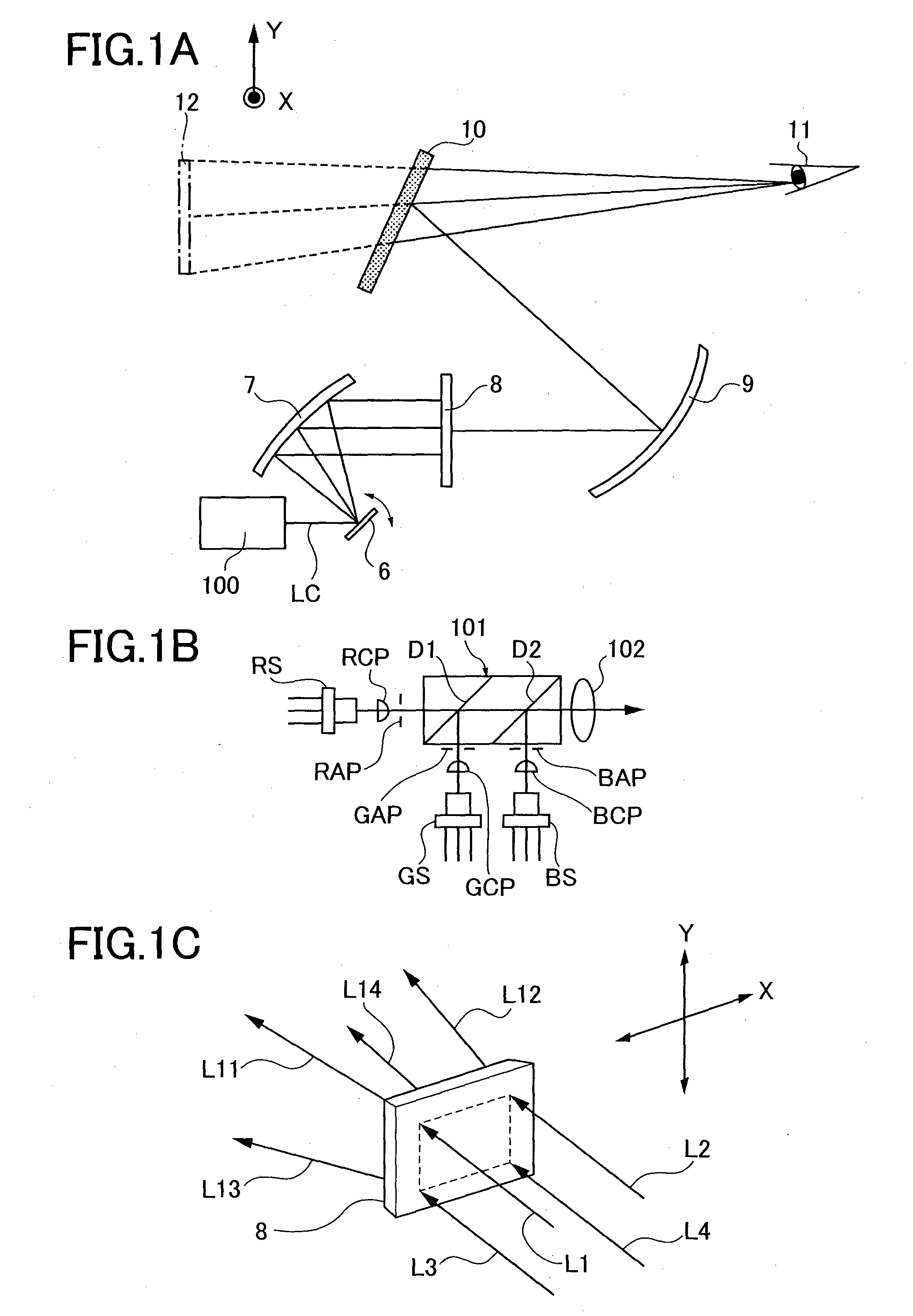 Lens array and image display device incorporating the same