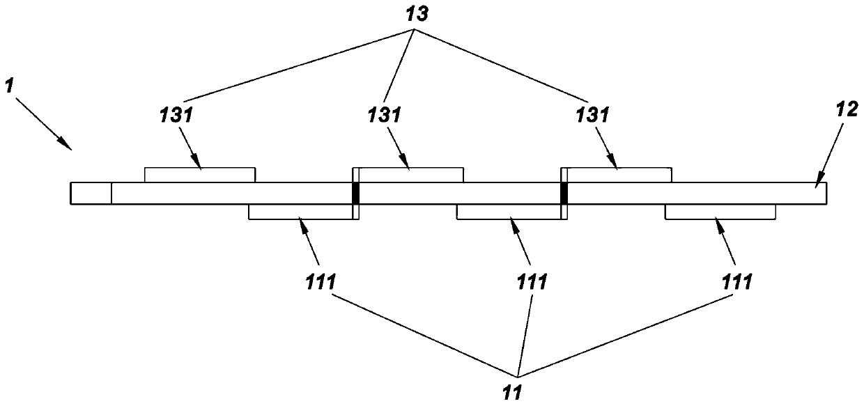 Low frequency oscillator of multi-frequency antenna