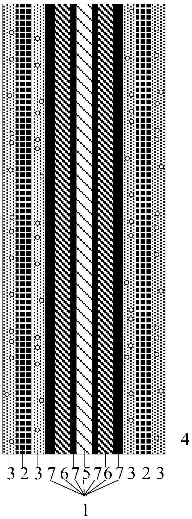 Preparation method of carbon fiber composite reinforced plate for vehicle and composite reinforced plate