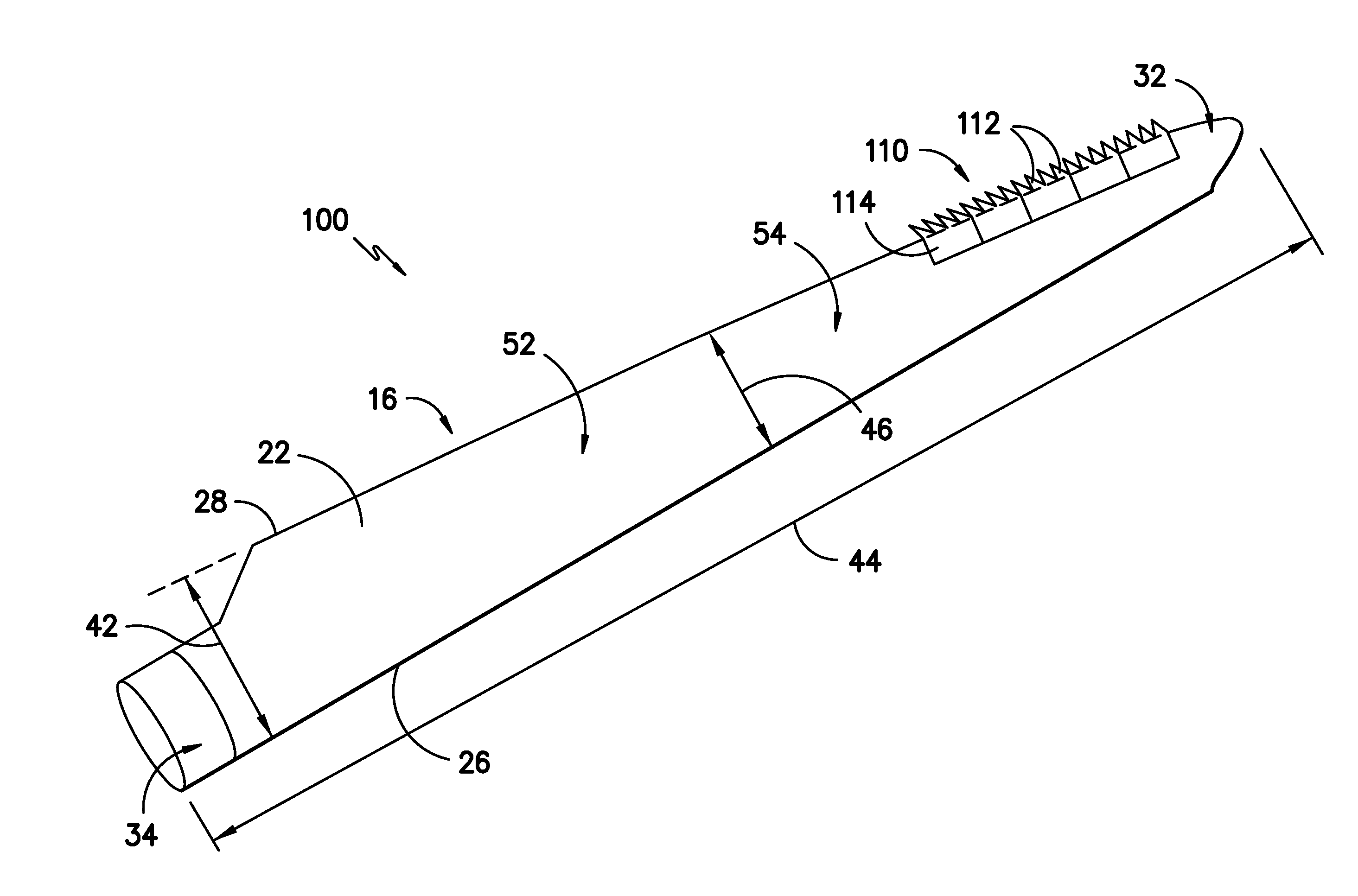 Flow modification device for rotor blade in wind turbine