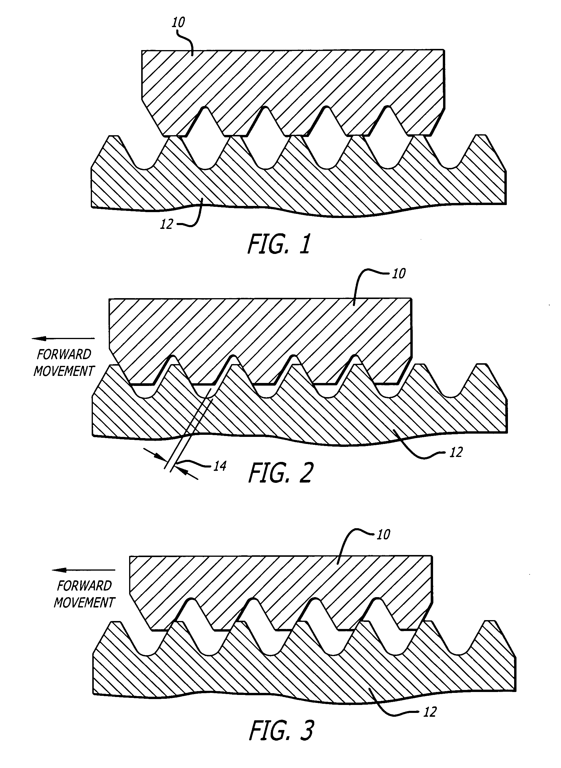 Dynamic lead screw thread engagement system and method