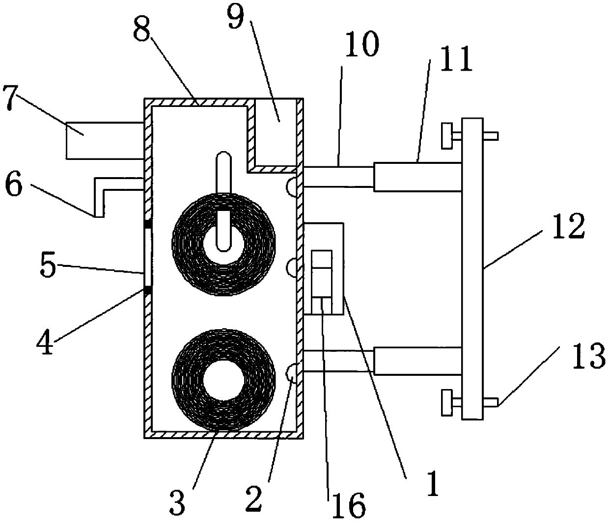 Toilet tissue holder with antibacterial function