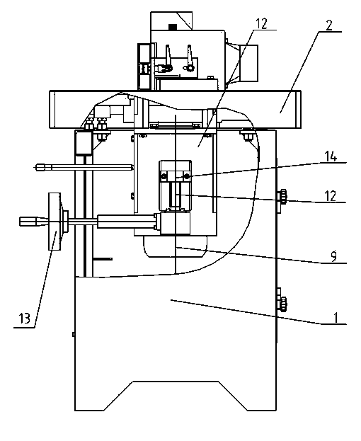 Single-spindle woodworking milling machine with high-speed spindle