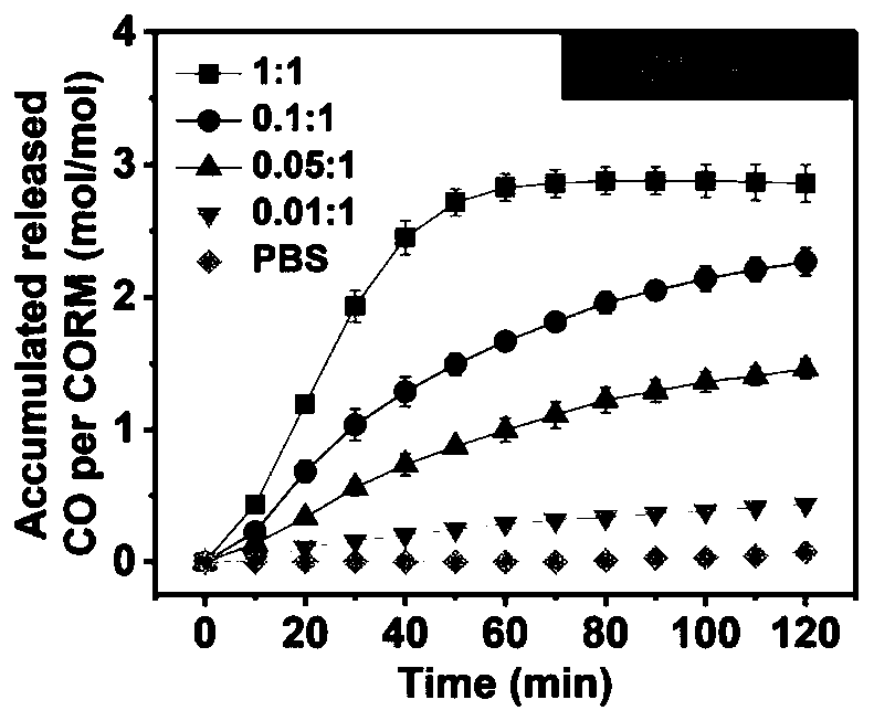 Photodynamically induced co-controllable delivery system and its construction method