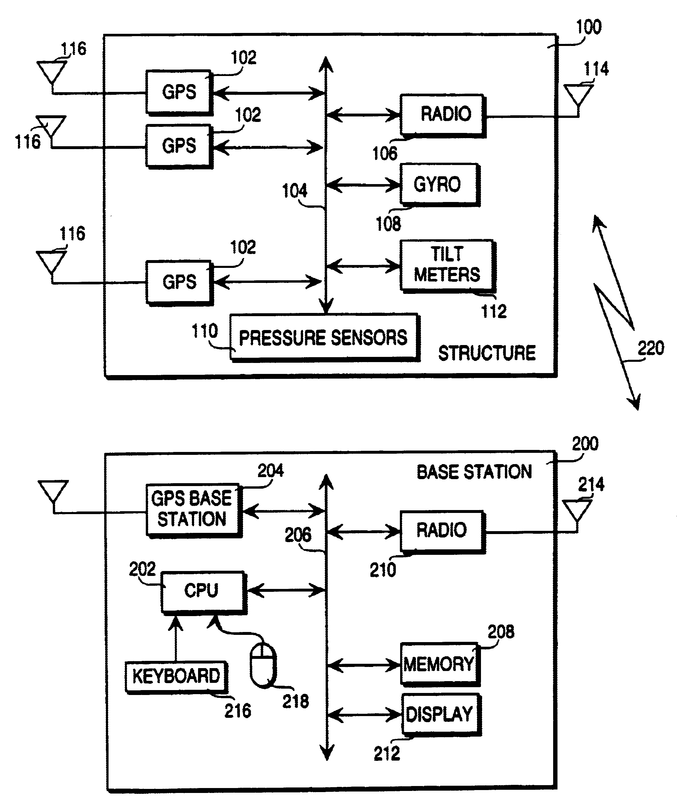 Method and apparatus for precise positioning of large structures
