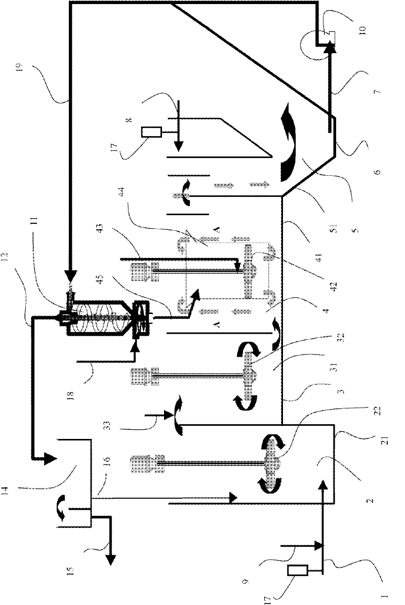 Method for treating water by ballast flocculation and settling, comprising precontacting water with an adsorbent