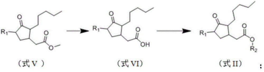 (Trans) beta-farnesene analogue containing jasmonic acid base group, as well as preparation and application of (trans)-beta-farnesene analogue