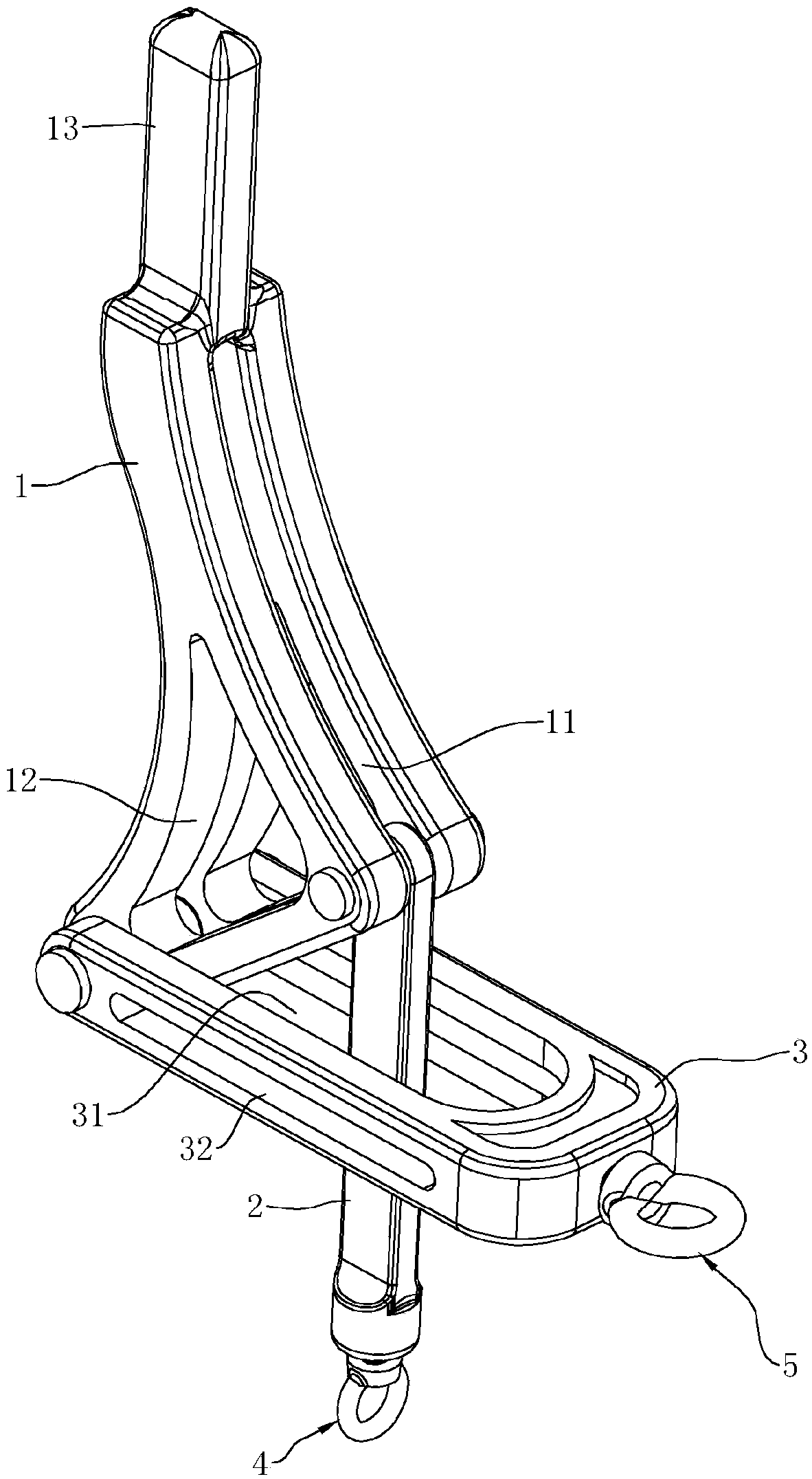 Binding fastening device