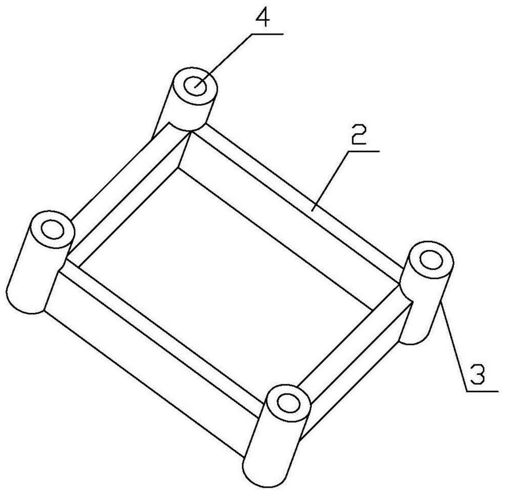 Power module shell and power module with same