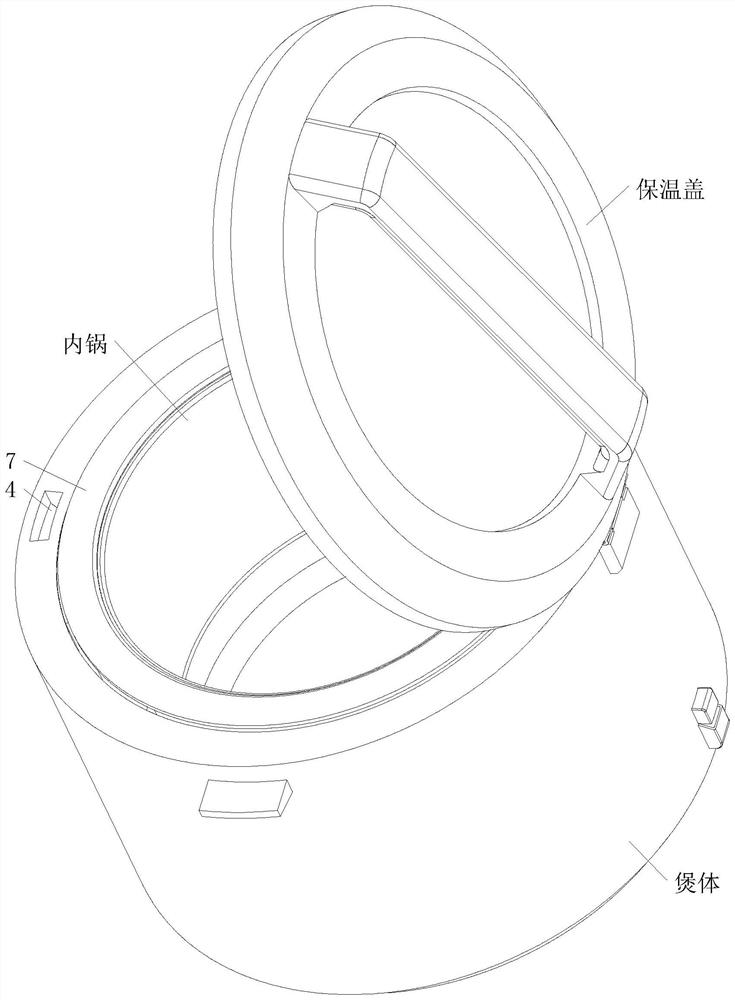 Electric cooker and inner pot of electric cooker