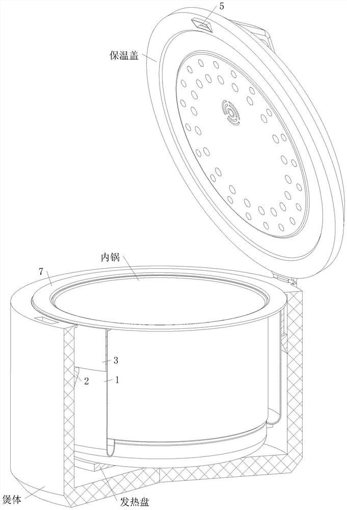 Electric cooker and inner pot of electric cooker