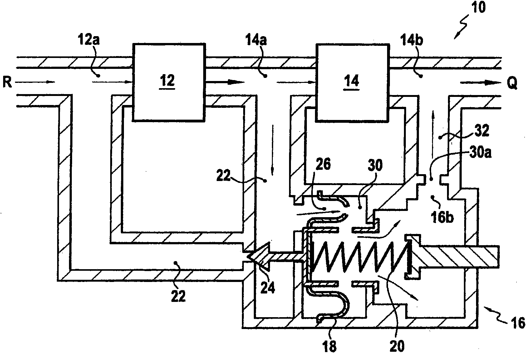 Fuel flowmeter having an improved control device