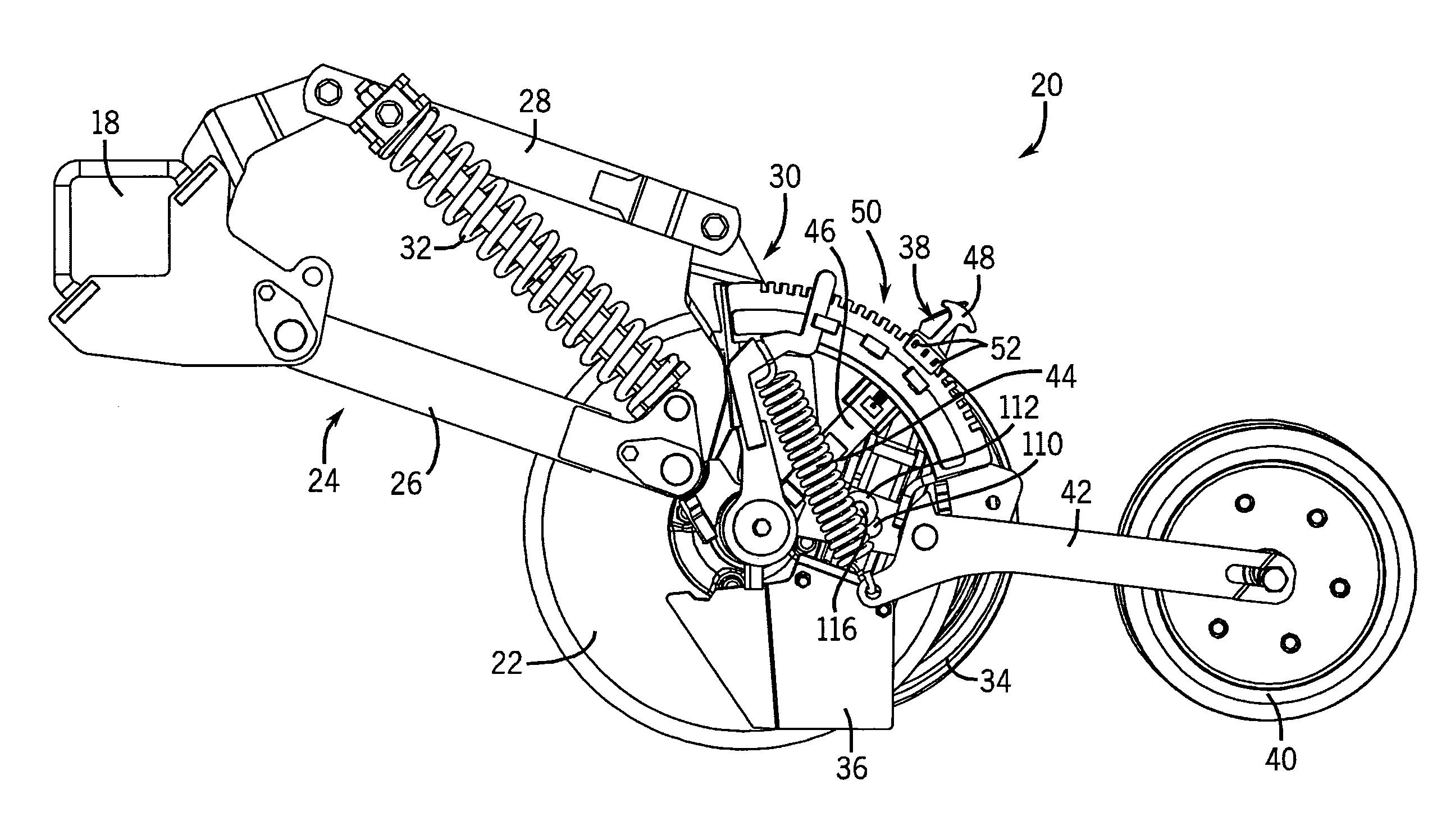 Apparatus For Mounting A Scraper Assembly To An Accessory Mount Of A Disc Opener That Allows Deflection Of The Scraper Assembly
