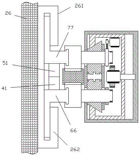 Damping type installation assembly for LED display device