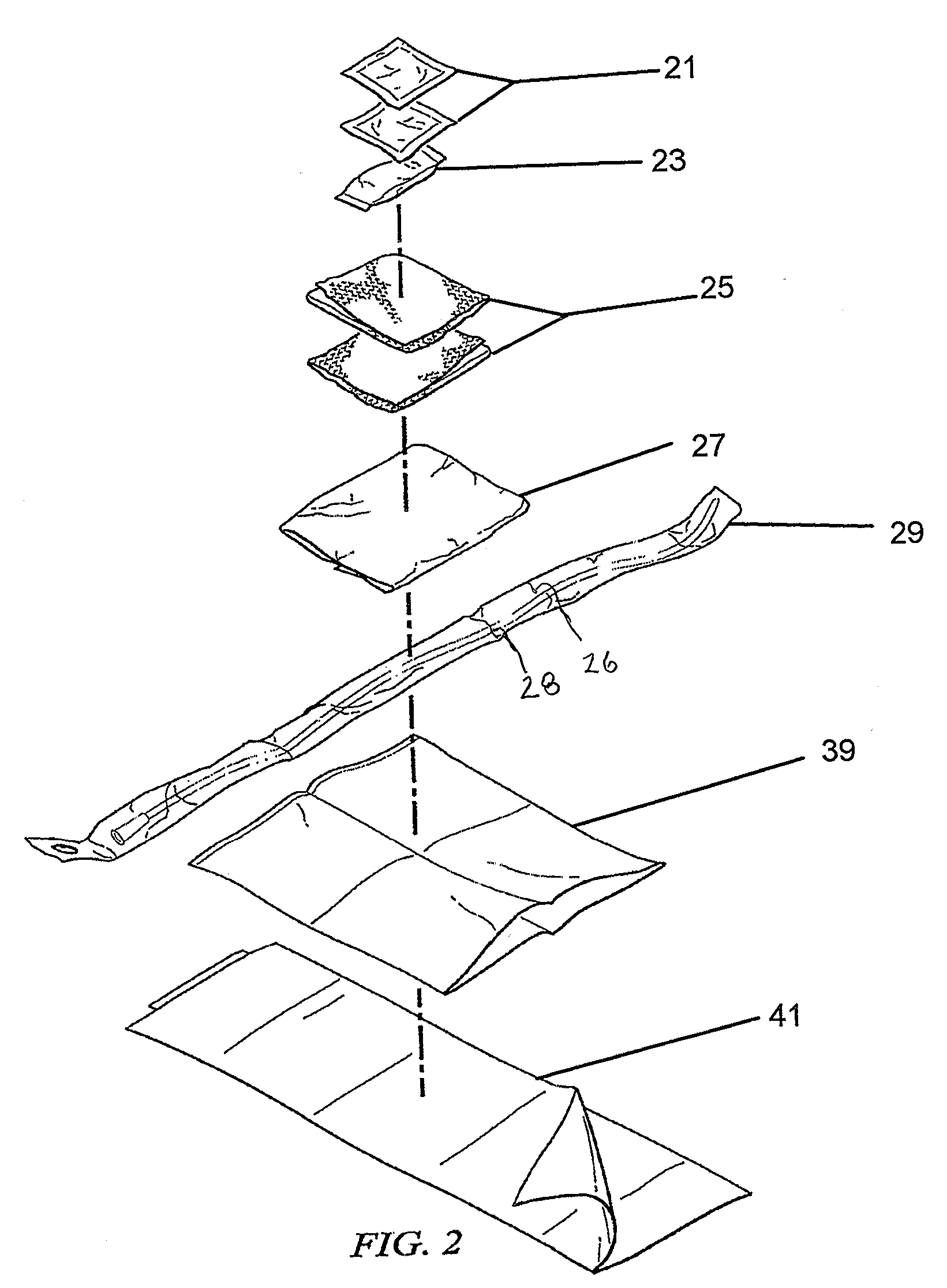 Urinary catheter, catheter packaging assembly and method of use