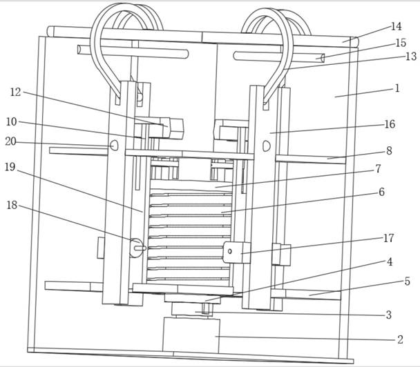 Unmanned aerial vehicle bearing support