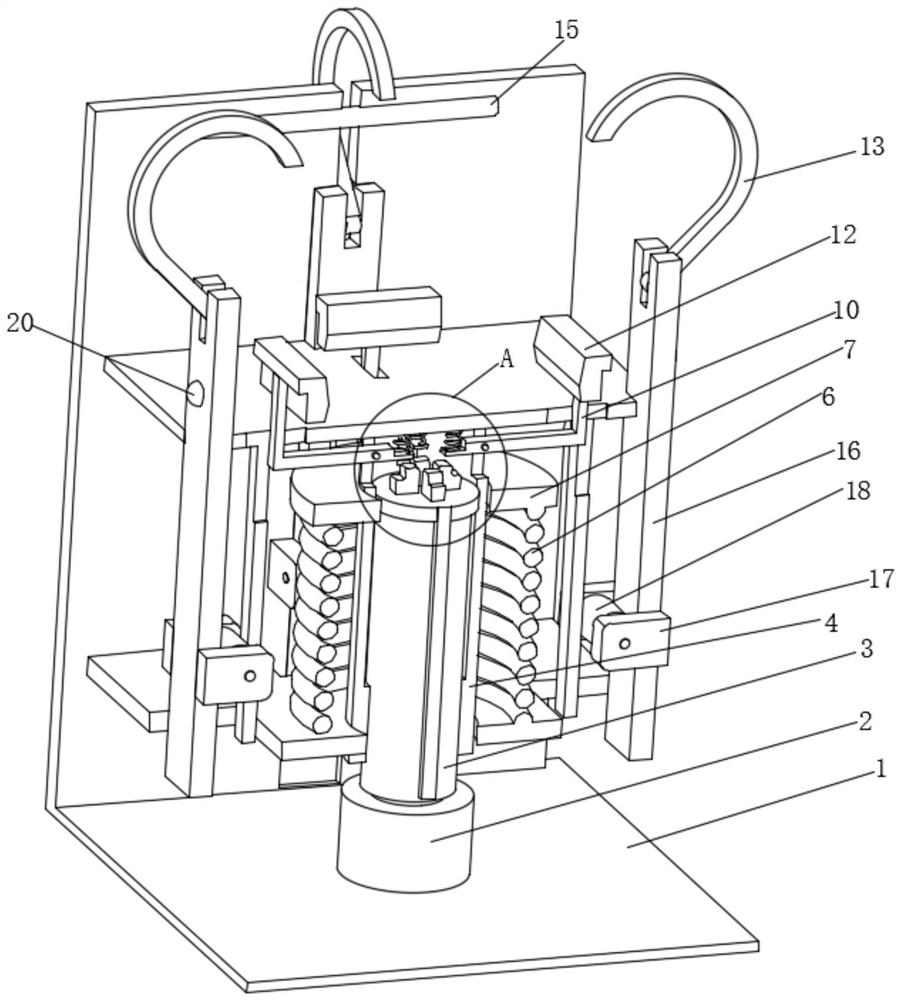 Unmanned aerial vehicle bearing support