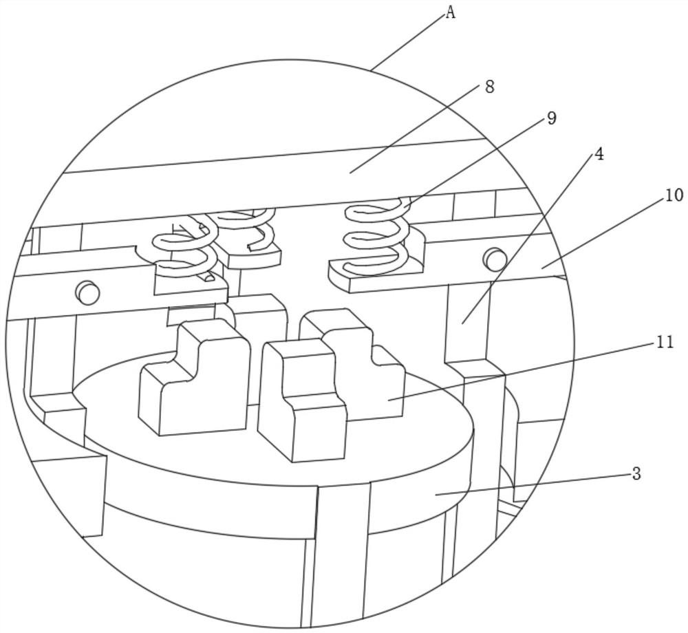 Unmanned aerial vehicle bearing support