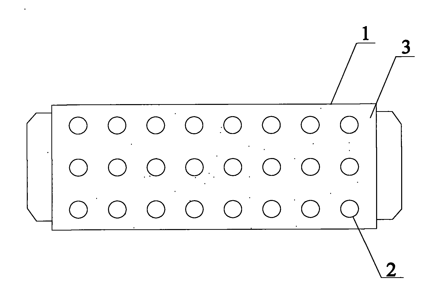 Mold for improving transmission uniformity of light guide plate