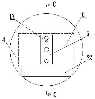 Processing method for internal sphere of split bearing seat