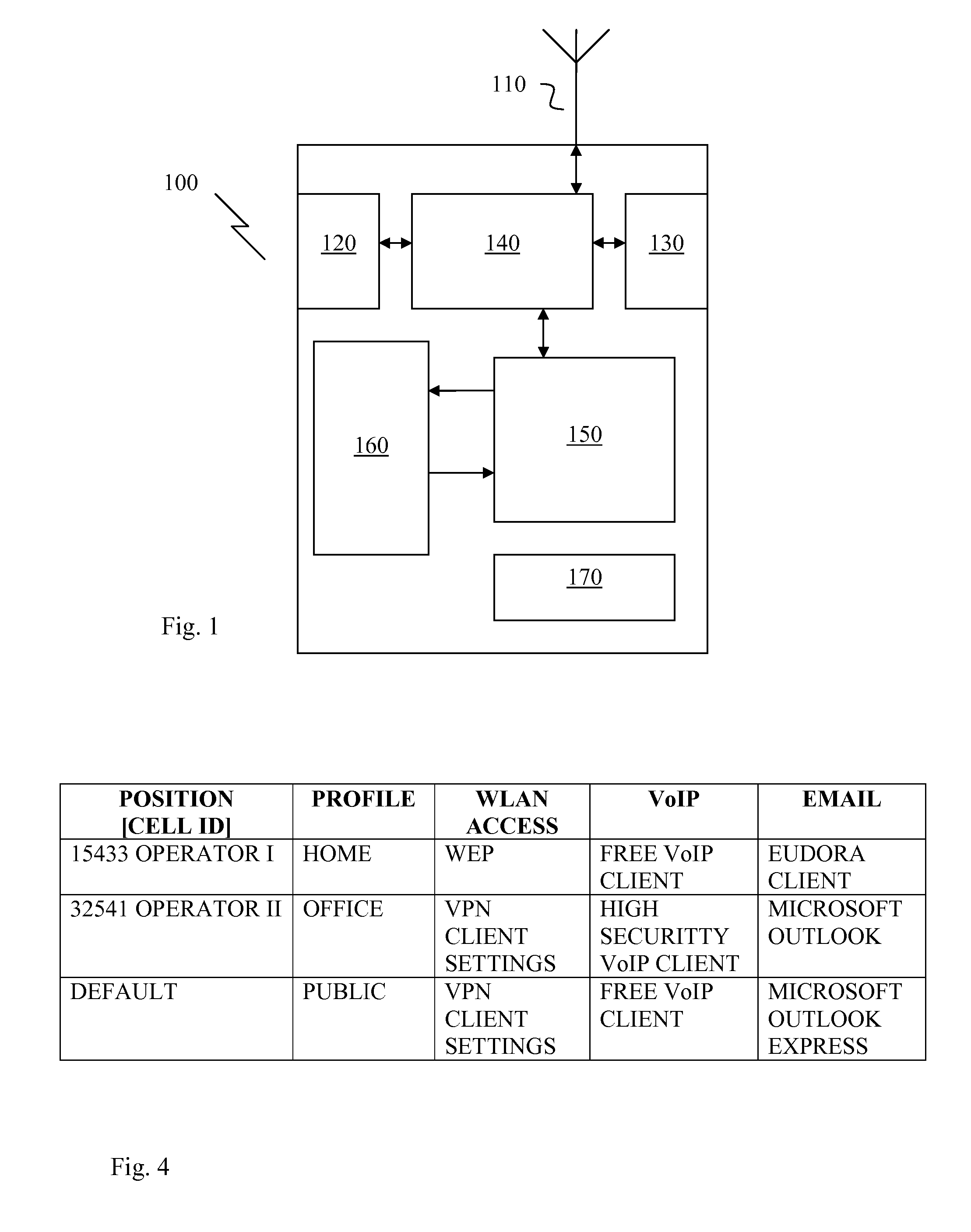 Device, method and computer program for connecting a mobile device to a wireless network