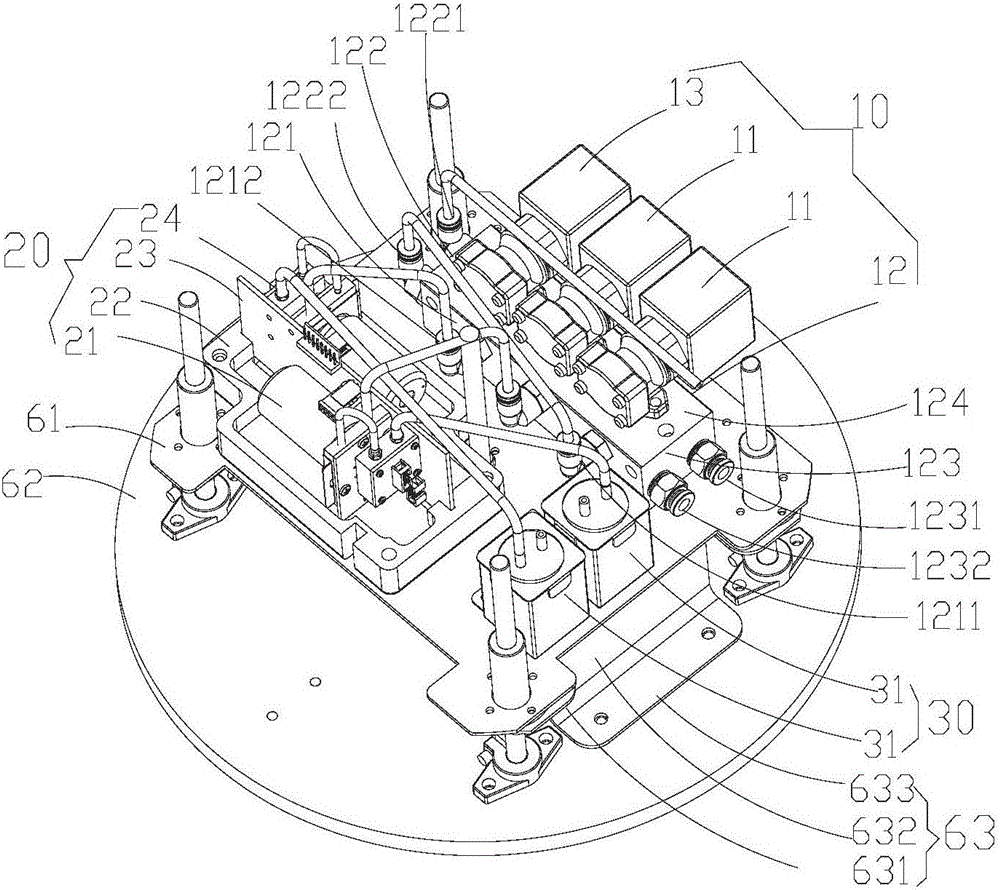 Redundancy online photoion analysis system and analysis method thereof