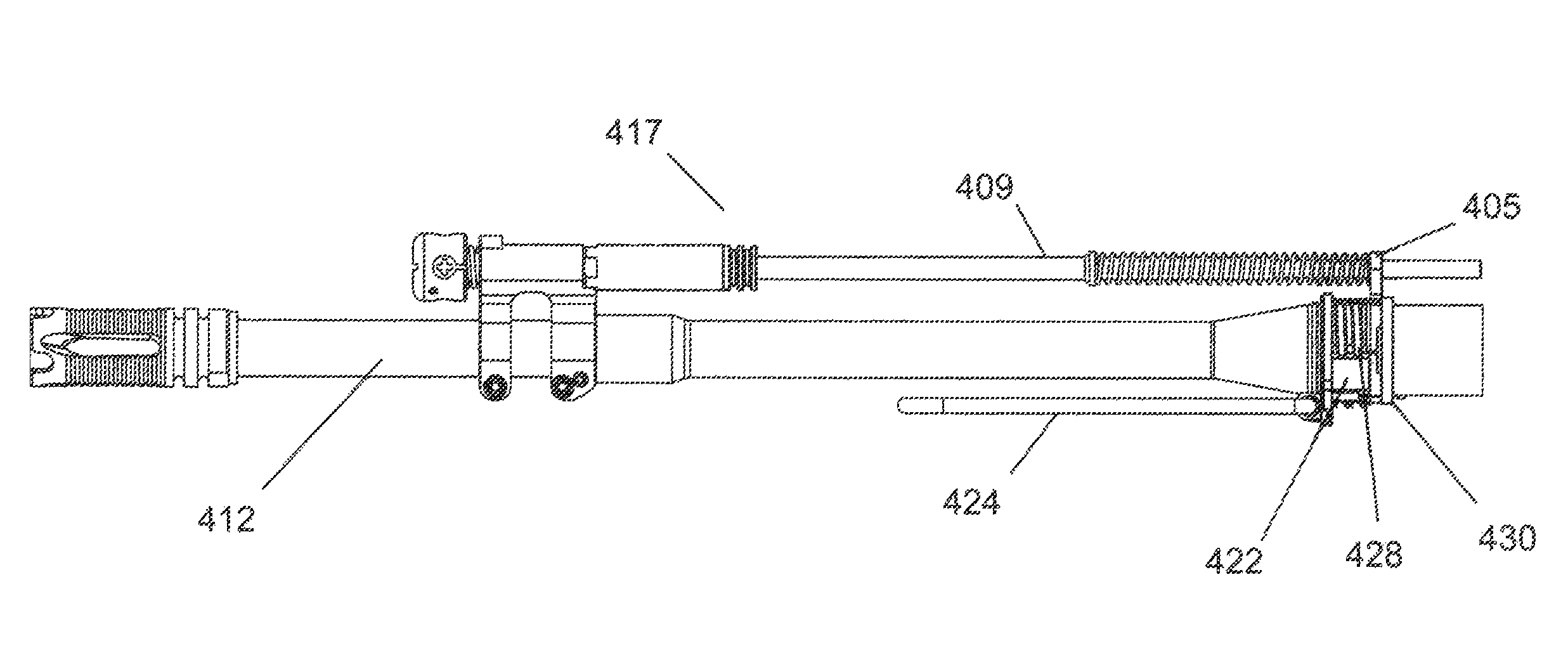 Quick change barrel system for a firearm