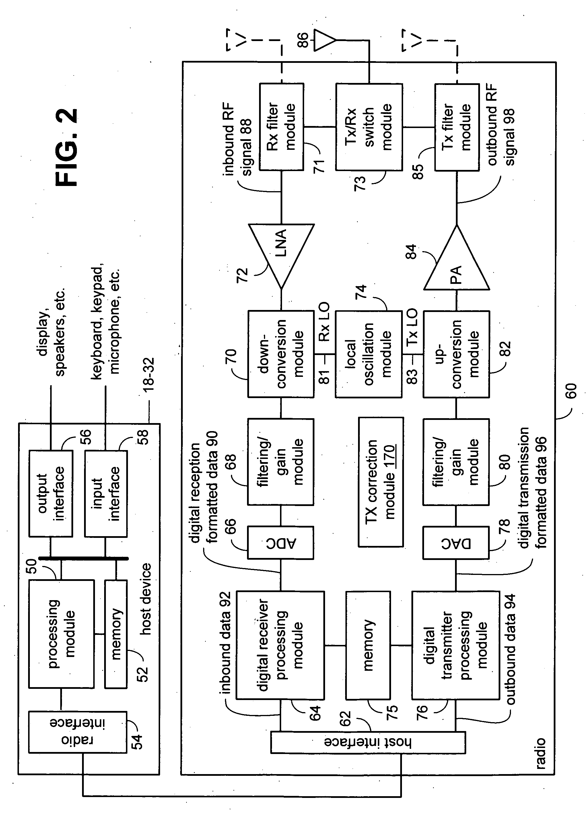 Local oscillation routing plan applicable to a multiple RF band RF MIMO transceiver