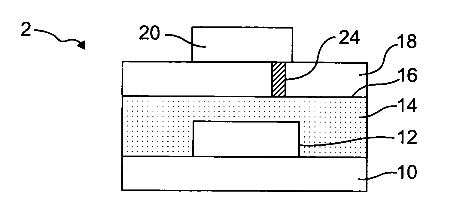 Device with switchable capacitance