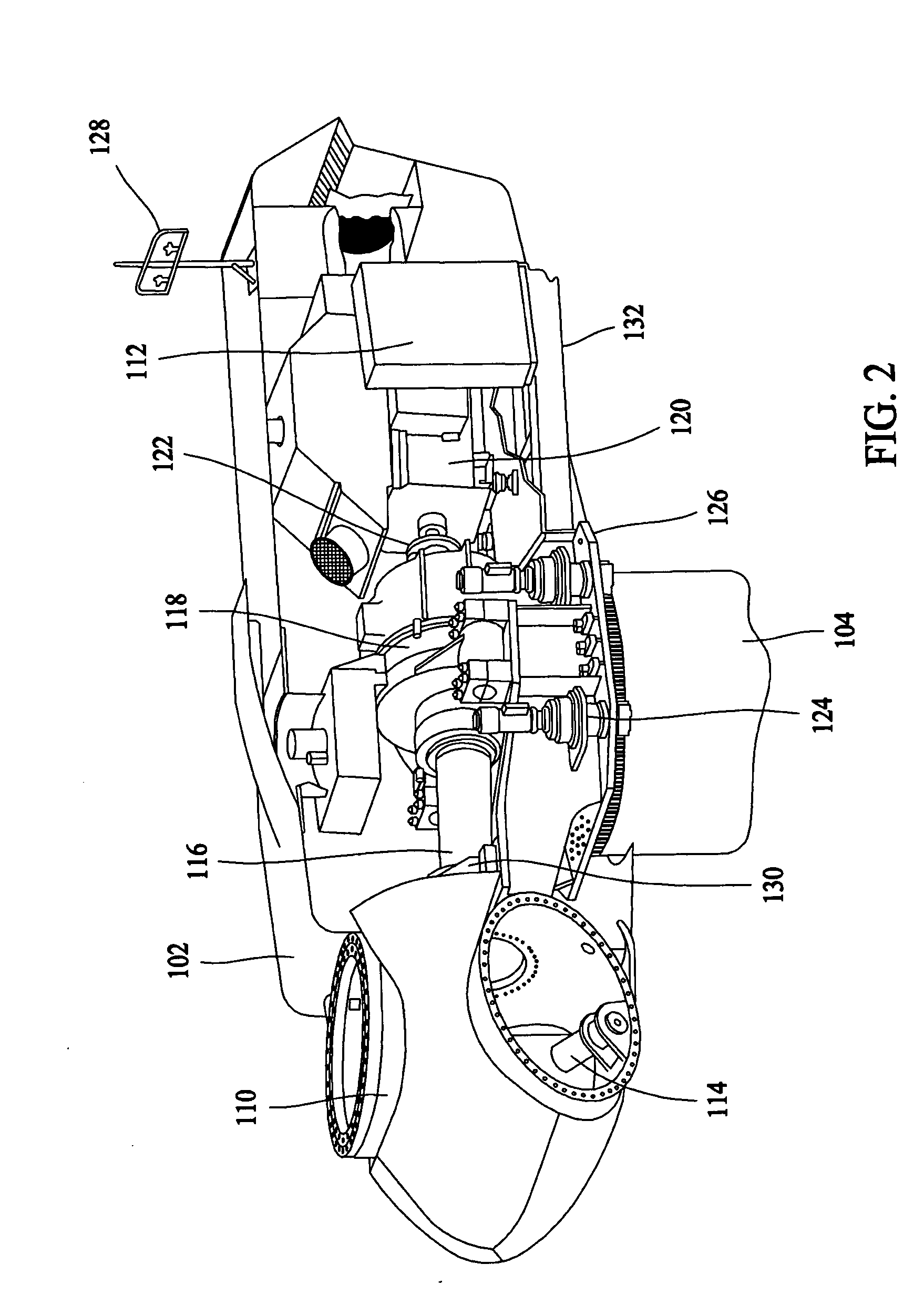 Method and apparatus for reducing rotor blade deflections, loads, and/or peak rotational speed