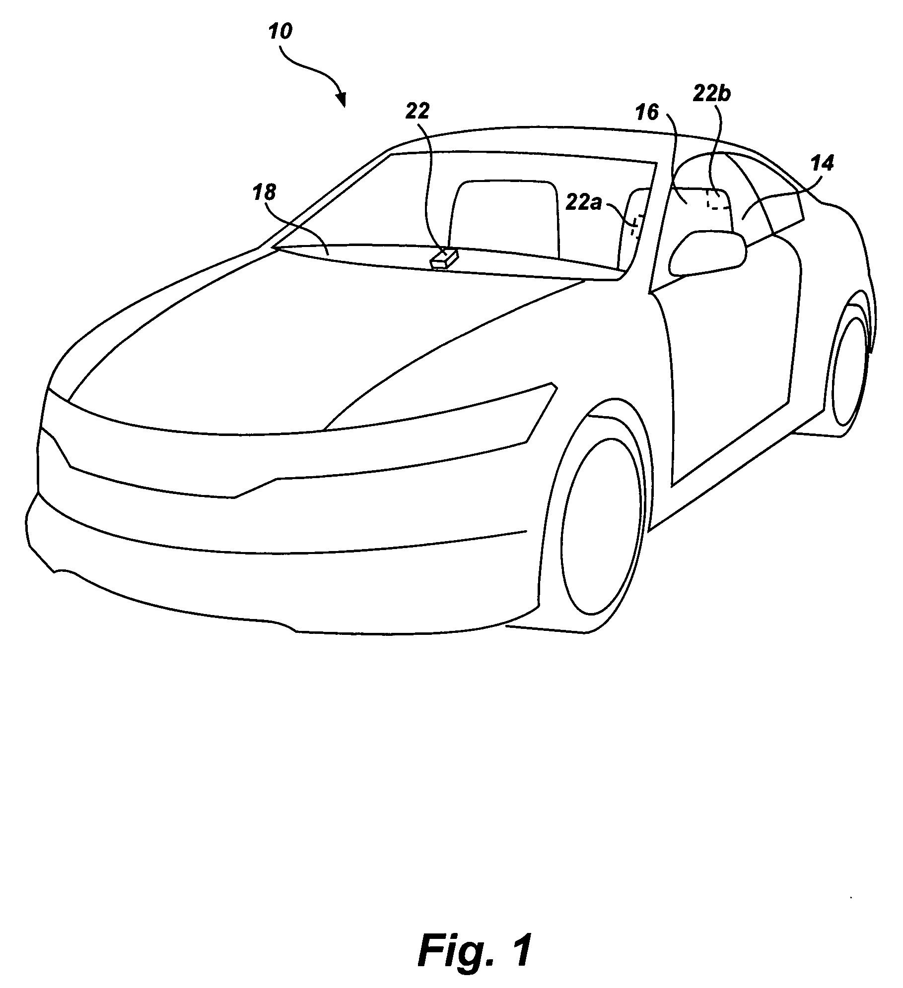 Mobile telephone jamming system for automobiles