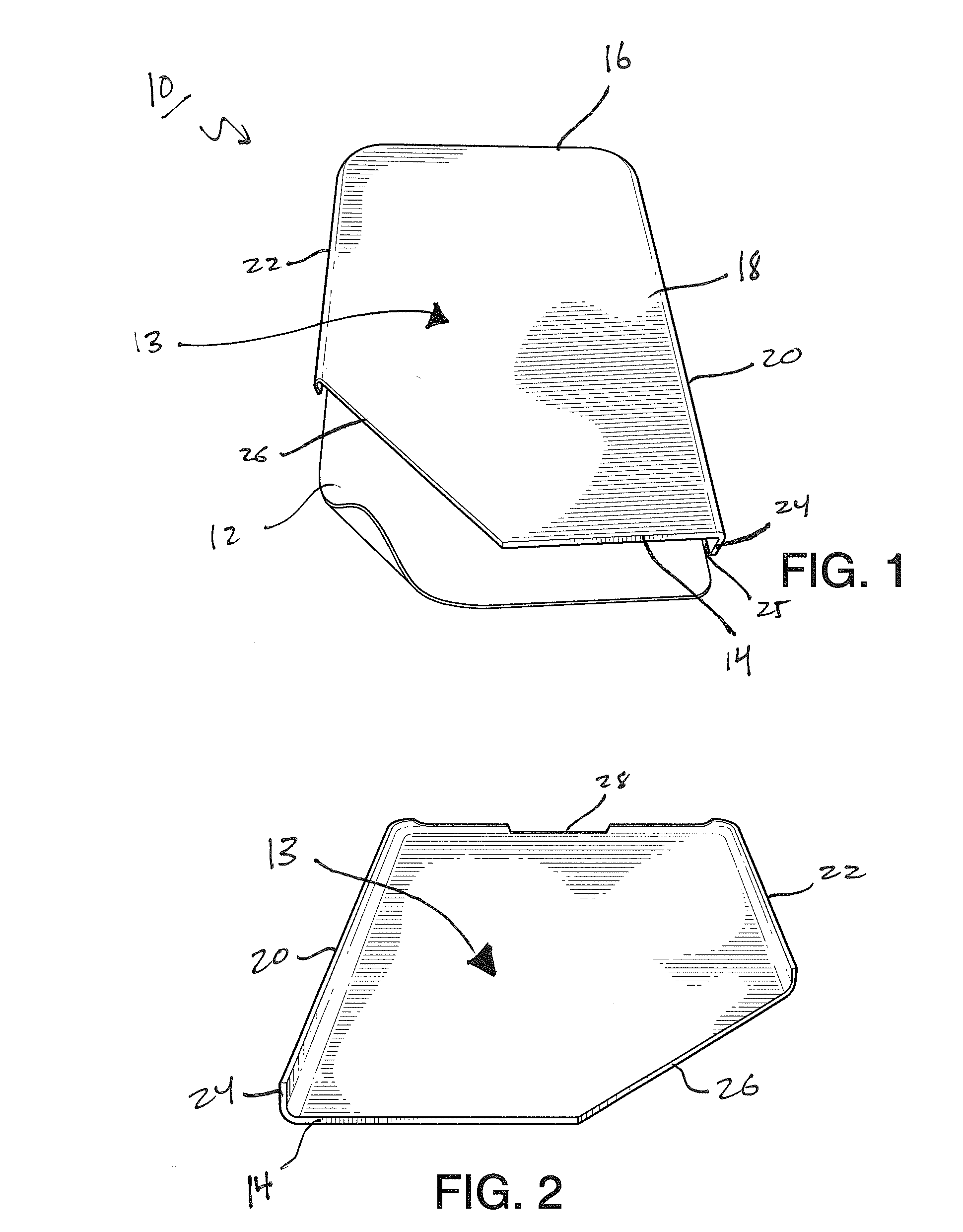 Card protector and associated methods