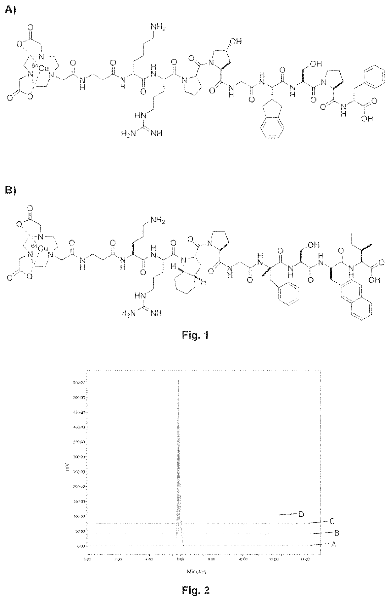 Kinin-based theranostic probes for solid cancers and uses thereof
