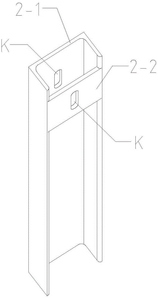 An assembled prefabricated balcony slab and balcony support connection structure