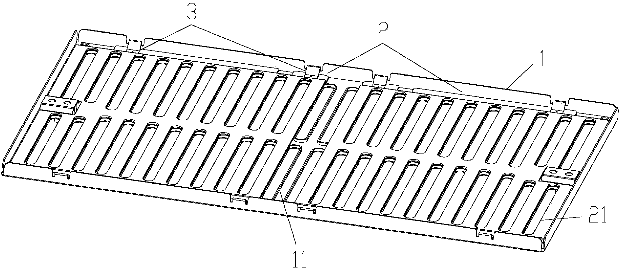 Oil screen device for extractor range and extractor range