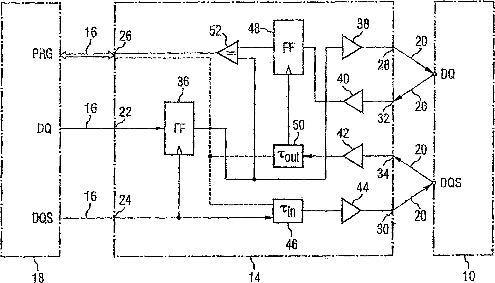 Semiconductor circuit device and a system for testing a semiconductor apparatus